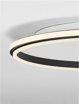 Sandy Black Aluminium & Acrylic LED 52 Watt 220-240 Volt 3120Lm 3000K IP20 D: 60 H: 6 cm
