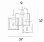 Люстра KERMA 3 CEILING Davidts lighting — фото 8