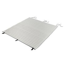 Palissade Quilted Cushion для Lounge Sofa, олефин, небесно-серый (Sky grey)