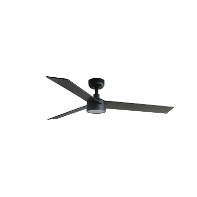 Люстра-вентилятор Faro Barcelona Rudder L Ø1320, 3 лопасти, DC-мотор, LED CCT