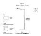 XA40-9 Grau XT-A FLOOR PLUS 90 C-BASE TITAN/BLACK Торшер с датчиком — фото 1