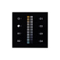 021062 Arlight Панель Sens SR-2830B-AC-RF-IN Black (220V,MIX+DIM,4зоны) — фото 2