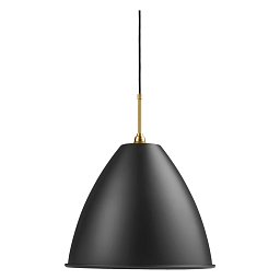 Подвесной светильник GUBI Bestlite BL9 L, латунь / чёрный полуматовый
