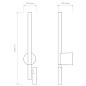 1475012 Baton Reader LED Astro lighting светильник для чтения матовый чёрный — фото 7