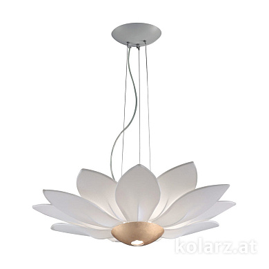 Kolarz FIORE 5231.80630 подвесной светильник сусальное золото ø82cm высота 250cm 7 ламп e27+gu10