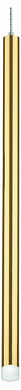 подвесной светильник трубчатой формы золотистого цвета