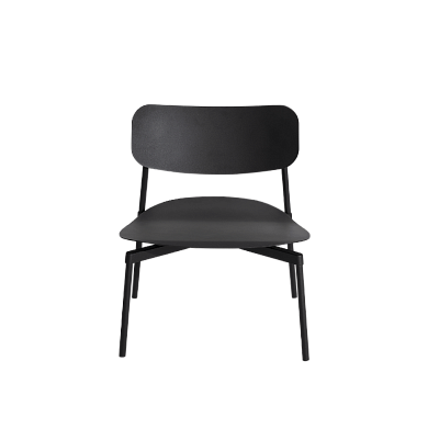 M0810301 FROMME Petite Friture Стул с подлокотниками черный