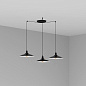 62804-3L LANG BLACK PENDANT LAMP E27 3L подвесной светильник Faro barcelona