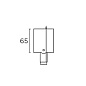 Tracks trim mains connector (right) Leds C4 аксессуар — фото 1