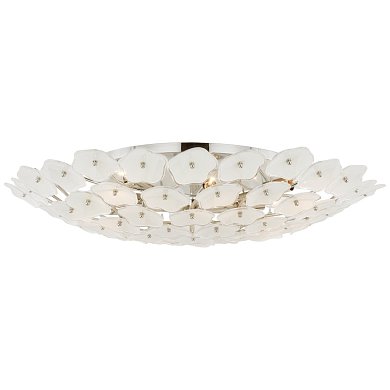 Потолочный светильник Visual Comfort Leighton, никель KS4068PN-CRE