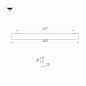 Подвесной линейный светильник Arlight ALT-LINEAIR-FLAT-UPDOWN-DIM-S2094 25-40 Вт — фото 4