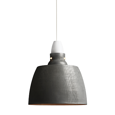 подвесной светильник с куполообразным плафоном из оксидированного алюминия цвета меди