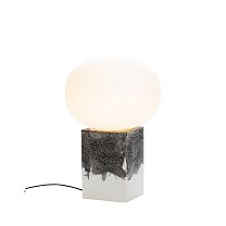 Magma One Low, белое матированное стекло, белое основание