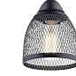 Voclain 7.75" 1 Light Mini Pendant with Mesh Shade Black подвесной светильник 52272BK Kichler — фото 2