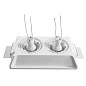 A9215PL-2WH Arte Lamp Invisible точечный встраиваемый светильник GU10 2х35W — фото 3