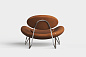 Meadow lounge chair Envy 20320/Chrome Woud, кресло — фото 3