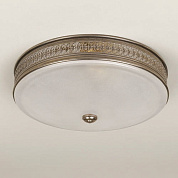 CL0042.AS.SE Hodnet Bowl Light, Antique Silver, Plain Glass