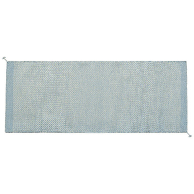 44518 Muuto Ply Ковер из переработанного полиэстера, светло-голубой, 80x200 см
