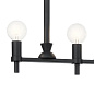 Torvee 42" 5 Light Linear Chandelier Black люстра 52425BK Kichler — фото 10