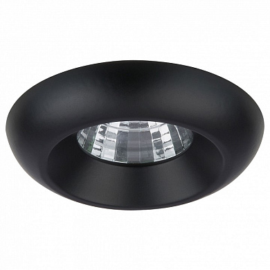 встраиваемый потолочный светильник черный