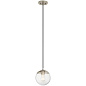 Malone 1 Light Mini Pendant Brushed Nickel подвесной светильник 82327 Kichler — фото 1