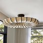 Потолочный светильник Arteriors Chambers, имитация пергамента и бронза — фото 1