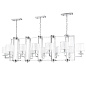 Люстра Crystal Lux NICOLAS SP12 L1600 NICKEL/WHITE — фото 1
