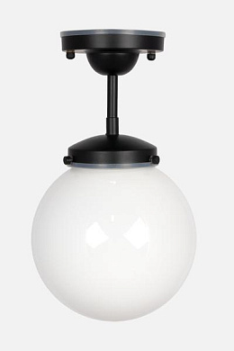 Alley IP44 Black/White Globen Lighting потолочный светильник для ванной