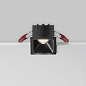 DL043-01-10W4K-SQ-B-1 Maytoni Alfa LED Встраиваемый светильник 10W 890лм Черный — фото 8