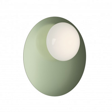 05603VEDHXXBB Elesi luce Bianca AP PL 42 LED IP20 крупный круглый дизайнерский настенный и потолочный светильник шалфейный зелёный