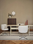 Келимовый ковер Calm Ferm Living 1104268448 молочно-белый и кофейный — фото 2