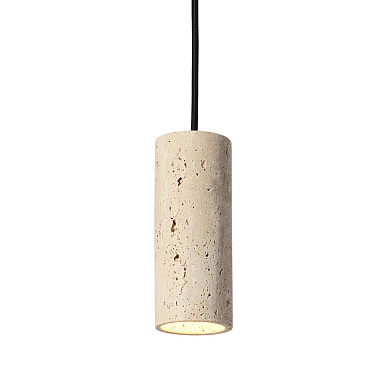 CO65 CT Core Made By Hand Подвесной светильник с цилиндрическим корпусом из светлого камня