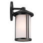 Lombard 10.5" 1 Light Wall Light Black уличный настенный светильник 59098BK Kichler — фото 6