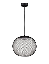 Matt Black Metal & Acrylic LED 19Watt 220-240Volt 593Lm 3000K IP20 D:40 H:154 cm