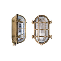 Tortuga 200.09 - Outdoor wall lamp - Moretti Luce natural-brass