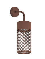 Corten Aluminium LED 9Watt 220-240Volt 395Lm IP65 3000K D:10 H:35 cm