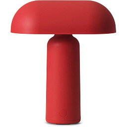 510113 Normann Copenhagen Porta переносная настольная лампа красного цвета
