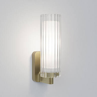 Настенный светильник Astro Lighting Ottavino матовый брашированный латунь