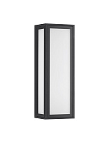 Dark Anthracite Die-Casting Aluminium & Clear Glass LED 10Watt 220-240 Volt 373Lm 3000K IP65 L:8.6 W:9 H:25.8cm