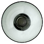 502809002011 TORUS AYTM Ваза с чашей мягкого зелёного оттенка и чёрным основанием — фото 1