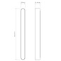 1440005 Atticus 600 3000K Astro lighting настенный светильник матовый чёрный — фото 4