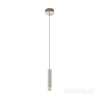 подвесной светильник цилиндрический коричневый