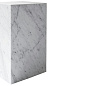 71009-002122 Audo Copenhagen Plinth Высокий приставной столик 51x30 см, каррарский мрамор — фото 3