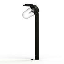 Sherlock N° 4; Clear glass E27 42W; Dark grey