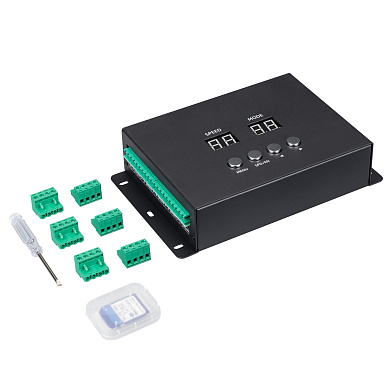 024323 Arlight Контроллер DMX K-5000 (220V, SD-card, 5x512)