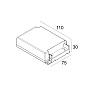 LED POWER SUPPLY 24V-DC / 75W DIM8 Delta Light драйвер — фото 1