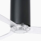32041WW Faro MINI TUBE FAN потолочный вентилятор Ø1280 3 лопасти чёрный матовый без света — фото 2
