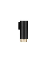 Sandy Black & Gold Aluminium LED MR16/GU10 1x10 Watt 100-240Volt IP20 Bulb Excluded D:6 W:8.5 H:16 cm