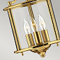 Подвесной светильник Gentry Hinkely HK-GENTRY-P-S-PB полированная латунь — фото 3