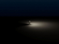 Reef bollard Simes, светильник для дорожек для улицы